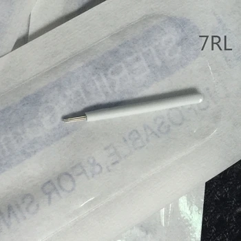 

50 pcs 7RL needles for manual pen Semi permanent makeup manual fog pen needle microblading eyebrow pen needles