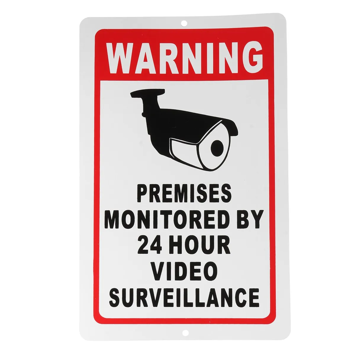 

Safurance 18x28cm Home CCTV Surveillance Security Camera Video Sticker Warning Decal Sign Home Safety
