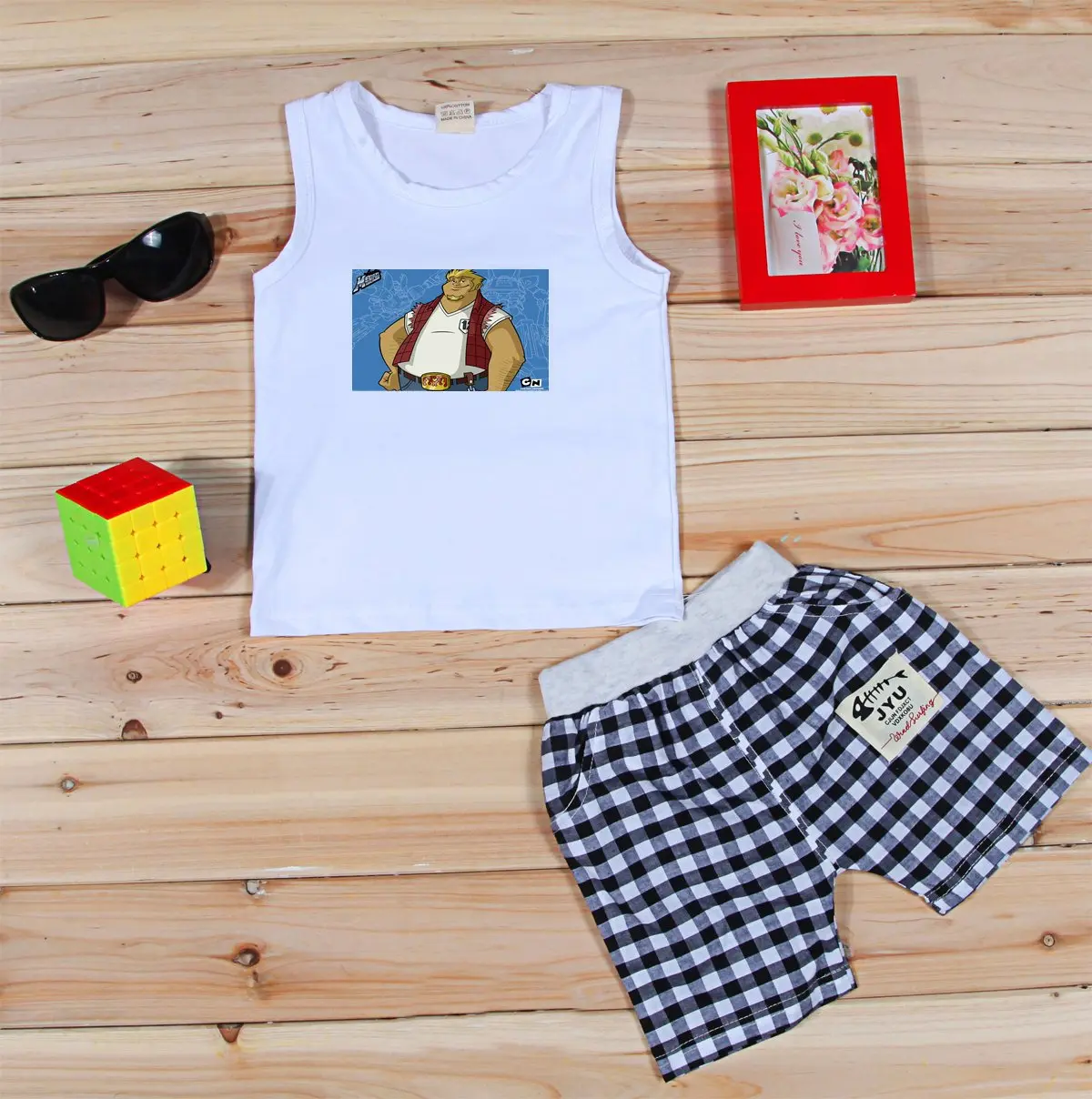 Baby Boy Clothing Sets With Cartoon Megas XLR Toddler Boys Sets Kids