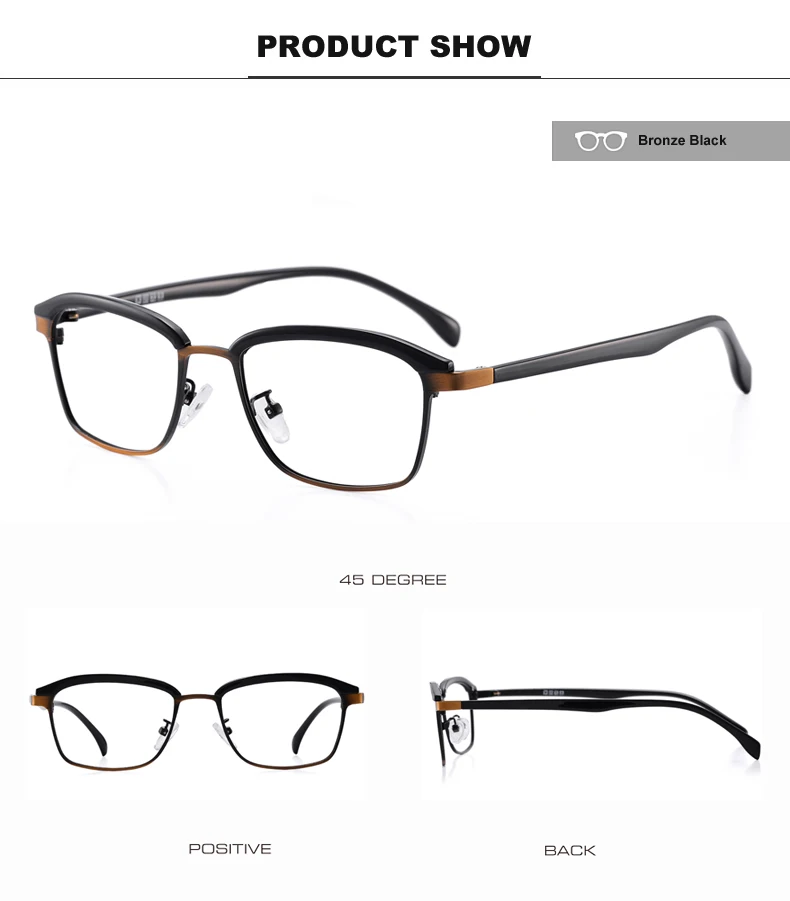 TR90 оправы для очков, мужские Оптические полуоправы для женщин, очки для чтения, прозрачные линзы, близорукость, оправы для очков по рецепту