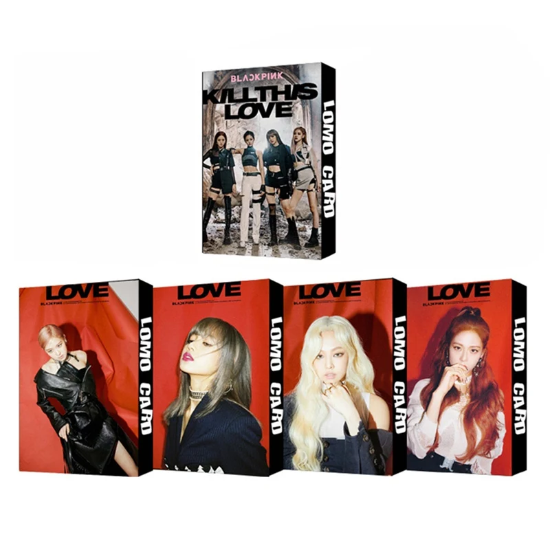 

30pcs/set K-POP BLACKPINK Album Kill This Love Self Made Paper Lomo Card Photo Card HD Photocard Ans Gift Collection Stationery
