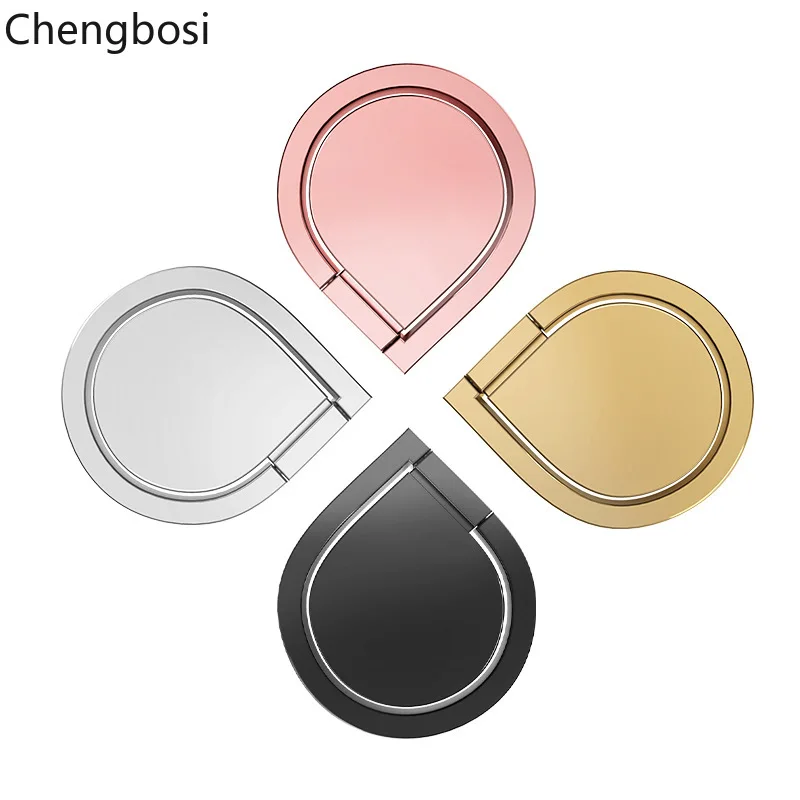 

Water Droplet Mobile Phone Holder 360 Degree Rotation Finger Ring Holder Magnetic Car Bracket Stand for Iphone 6 7 Plus X Redmi4