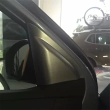 Welkinry Авто Крышка Стайлинг для Peugeot 308 ABS Хром Передняя столб Колонка подкладке треугольник формовочная отделка