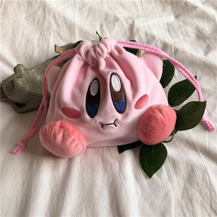 Candice guo плюшевая игрушка мультфильм розовый Hoshi no Kirby мягкая сумка для хранения на