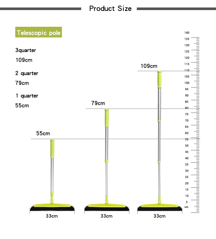 Губка метла для удаления шерсти домашних животных, устройство для удаления ворса, телескопическая щетина, волшебная Чистящая Щетка, скребок, щетина для удаления ворса, длинный толчок, метла