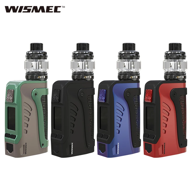 

Original Wismec Reuleaux Tinker2 kit 200W Tinker 2 Box MOD Vape 6.5ml Trough Tank with WT Coil Electronic Cigarette Vape