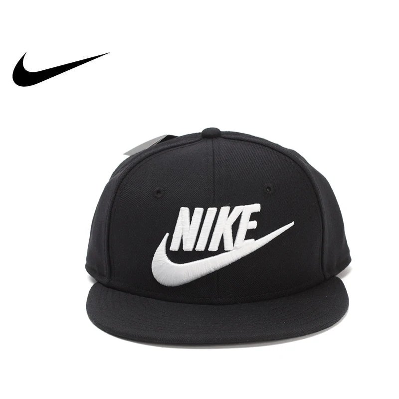 

Original Authentic 2017 Summer Sunshade NIKE TRUE-SNAPBACK Unisex Golf Sport Caps Solid Sportswear Cotton 584169-010