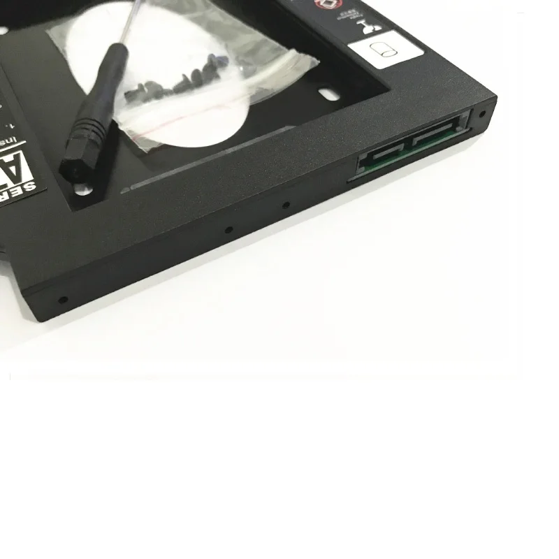 Универсальный Лоток для жесткого диска 2 5 &quot й CD/DVD ROM HDD SATA 9 мм 12 7 Оптический отсек
