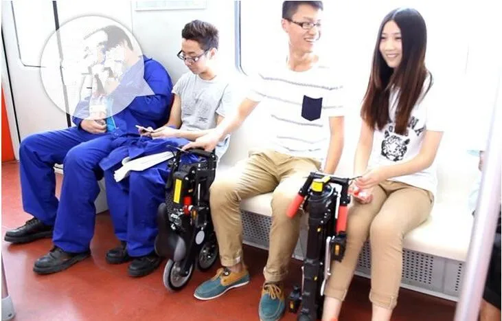 Factory direct sale 8-inch latest upgrade mini ultra light folding bicycle aluminum portable mountain bike