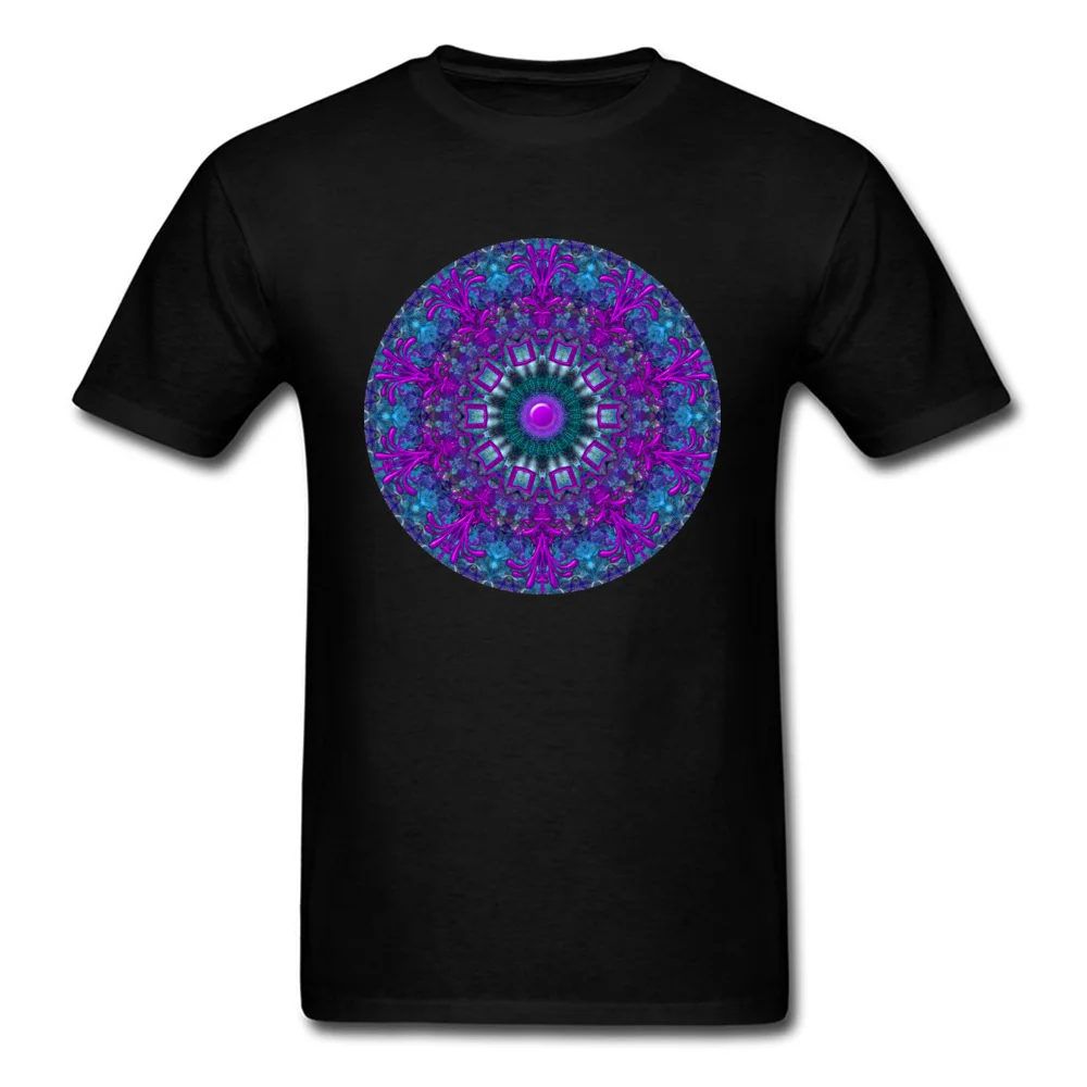 MANDALA DESIGN T SHIRT 224_black