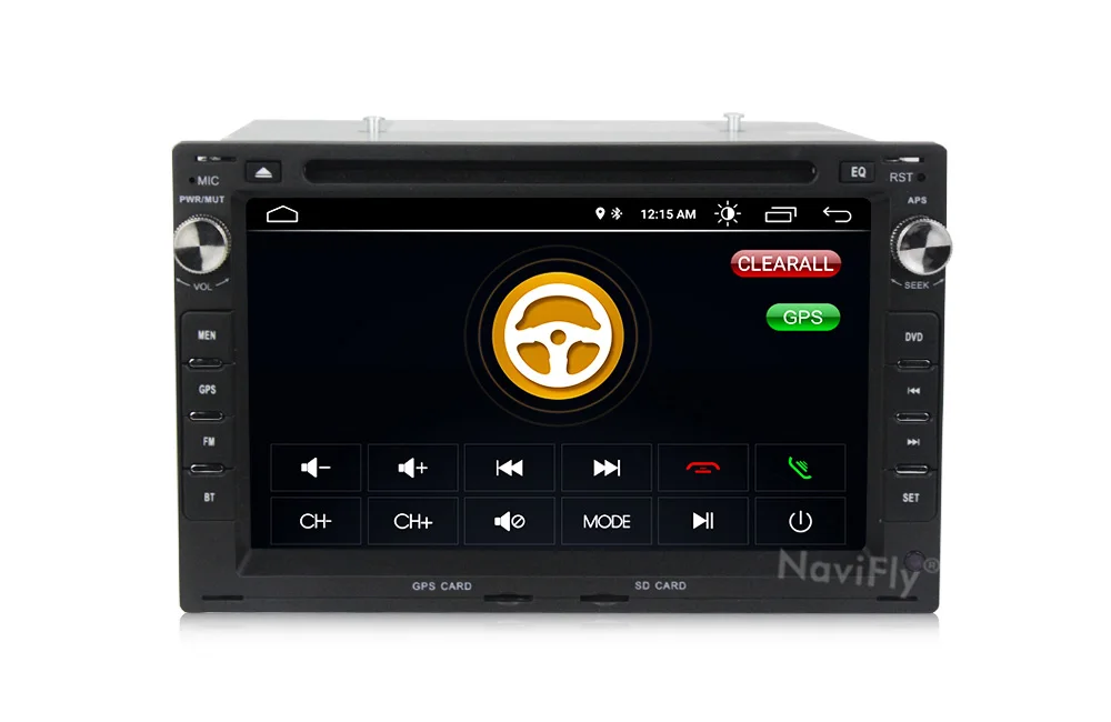 Discount New Arrival!Navifly android8.1 Car stereo head unit navigation GPS NAVI DVD player for VW/Volkswagen/PASSAT/B5/MK5/GOLF/POLO 14