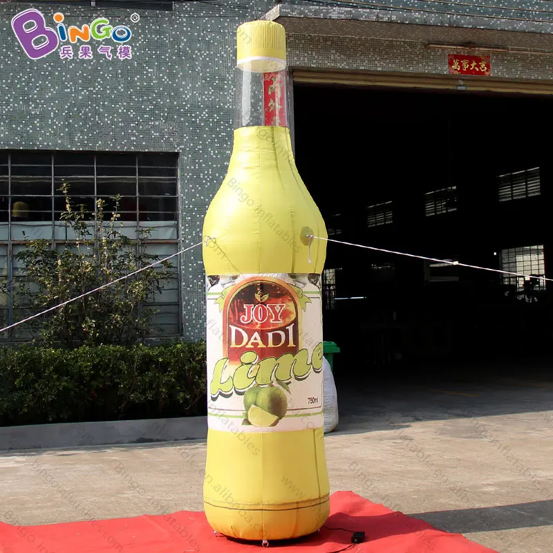 

Customized 3 Meters High Inflatable Juice Bottle / Inflatable Water Bottle / Inflatable Bottle Balloon Toys