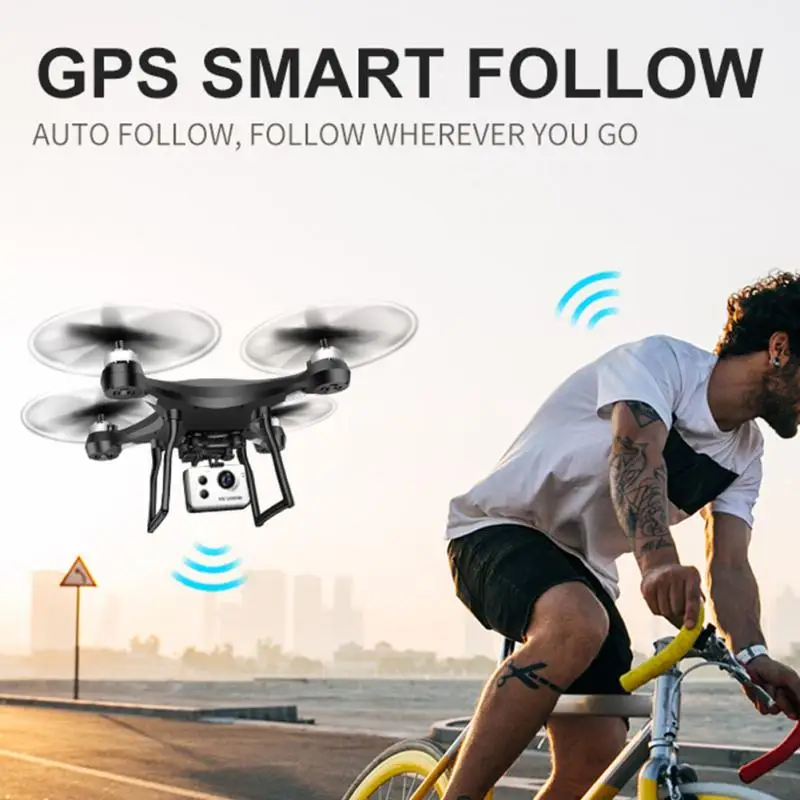 

Dual GPS Positioning Drone 5G WIFI transmission FPV RC Quadcopter With 720P HD Camera 1000m Remote distance RC Drone Quadcopter