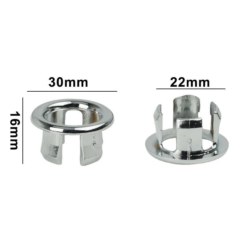 

10 Pcs Basin Sink Plug Hole Drain Filter Overflow Cover Stopper for Kitchen Bathroom FPing