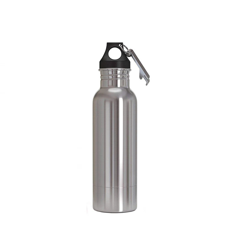 New 12oz Stainless Steel Beer Bottle Insulator Original Double Wall Vacuum Beer Cooler with Opener Beer Bottle Holder Keep Cold