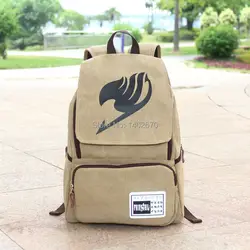 Новый холст рюкзаки поступление косплей сумки аниме Fairy Tail школьные рюкзаки ежедневно используйте прочный ACG186