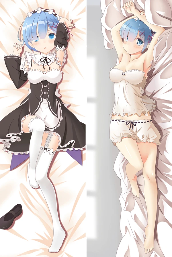 Rem & Ram японское аниме Dakimakura Re: жизнь в разном мире от нуля обнимания Наволочка Для
