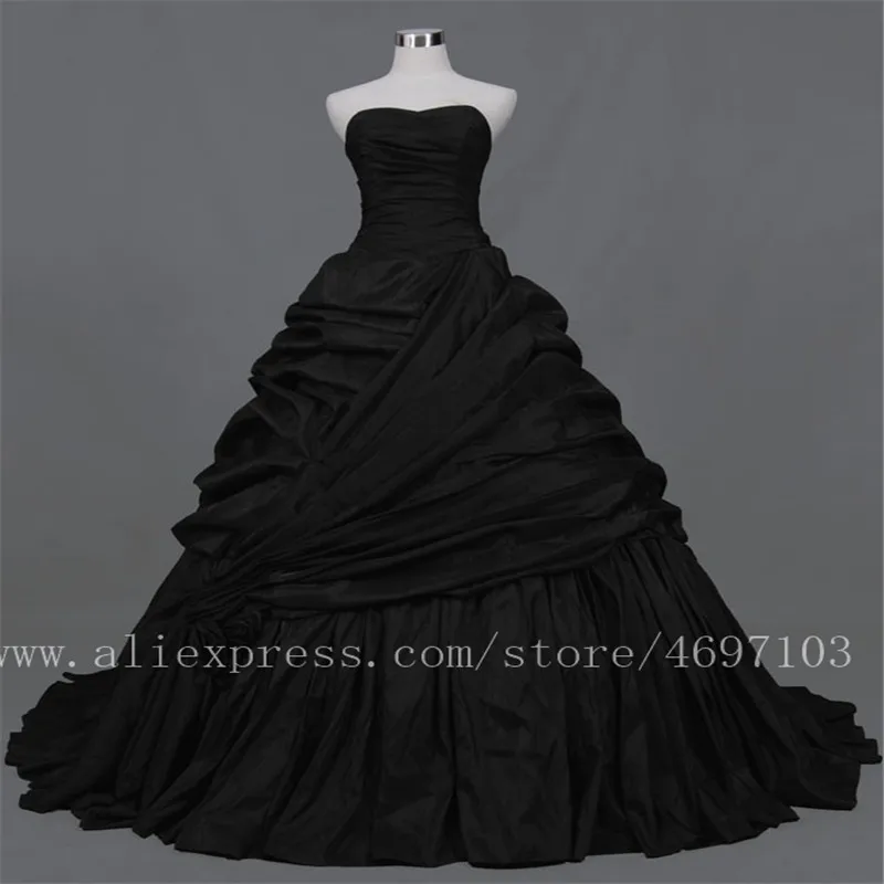 Черное вечернее платье без бретелей полной длины свадебное платье на платье невесты свадебное Формальное вечерние платья
