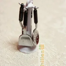 Миниатюрный Кукольный дом Siwan сцена с кухонная лопатка стойка