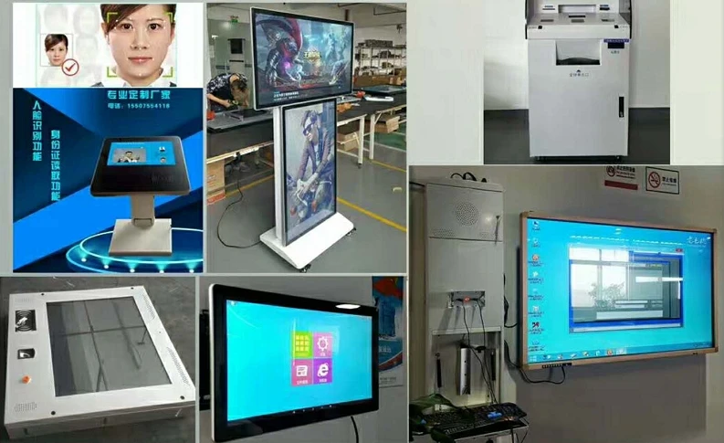  DIY Shopping mall standalone floor map guide table touch lcd advertising screen digital kiosk with 