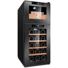 Thermostatic Wine Cabinet 59L Mini Portable Electric Wine Refrigerator Freestanding Commercial Fridge cigar humidor cabinet Thermostatic Wine Cabinet 59L Mini Portable Electric Wine Refrigerator Freestanding Commercial Fridge cigar humidor cabinet
