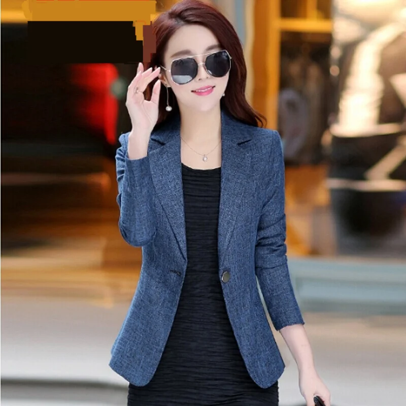 

Ladies Blazers and Coats Plus Size Office Wear Work Long Sleeve Small Suit Short Blazer Jackets Women Coat Female