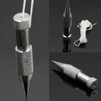 Bricklayers Straight Silverline Plumb Bob + 15FT Line Hand DIY Tools Silver New 1