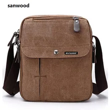 Новейшая Мужская парусиновая сумка на плечо для путешествий, Повседневная сумка через плечо на молнии