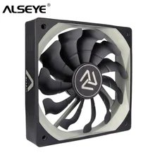 ALSEYE S-120 вентилятор для ПК 120 мм охладитель с высоким воздушным потоком 12 В 3pin вентиляторы охлаждения для ПК корпус, кулер для процессора, водяное охлаждение
