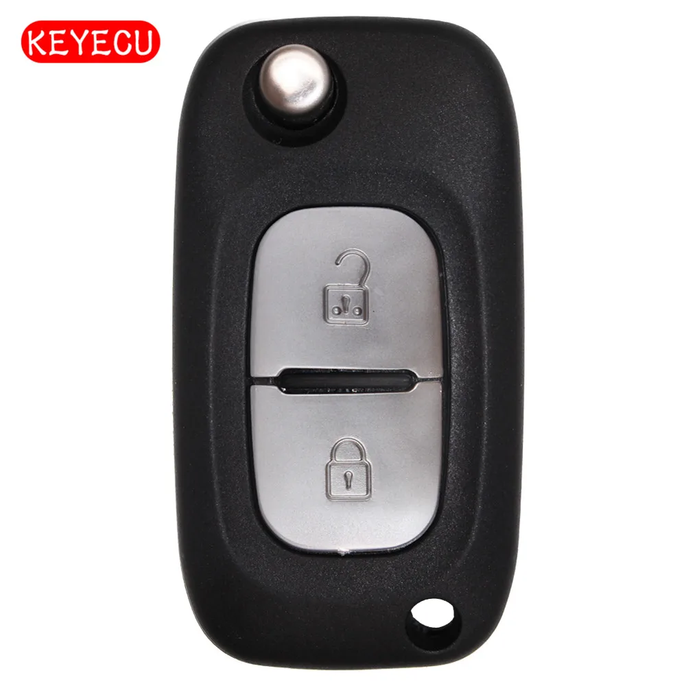 Пульт дистанционного управления Keyecu PCF7946 2 кнопки 433 МГц для Renault Clio 3 Master Kangoo Megane 2006