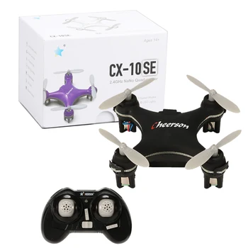 

Cheerson CX-10SE Nano Mini RC Quadcopter 2.4GHz 6-axis Gyro LED RC Drone 3D Flip