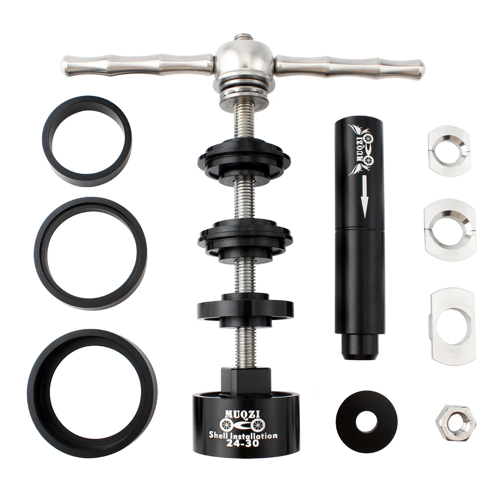 Disassembly Axis Bicycle Assorted Bearing Alloy Repair Center Shaft Easy Use Removal Tool Set Install Press In Practical Wrench Disassembly Axis Bicycle Assorted Bearing Alloy Repair Center Shaft Easy Use Removal Tool Set Install Press In Practical Wrench
