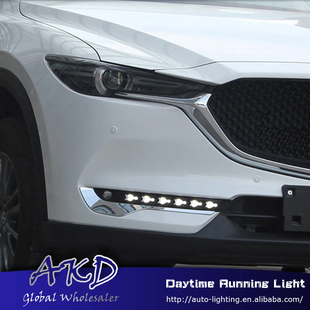 AKD Car Styling for Mazda Cx 5 2017 2018 LED DRL for New Mazda CX 5