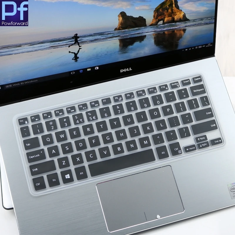 Силиконовый защитный чехол для клавиатуры Dell XPS 13 9343 9350 9360 XPS13 3 дюйма 2017 дюйма|silicone