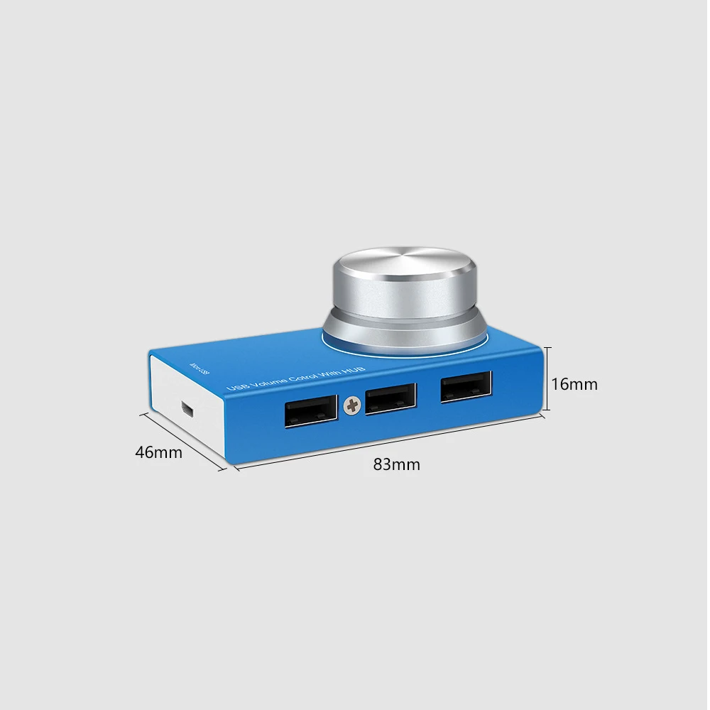 Регулятор громкости звука регулятор громкости USB регулятор громкости компьютерный динамик с одной клавишей функция отключения звука для Win7/8/10/XP/Mac/Vista