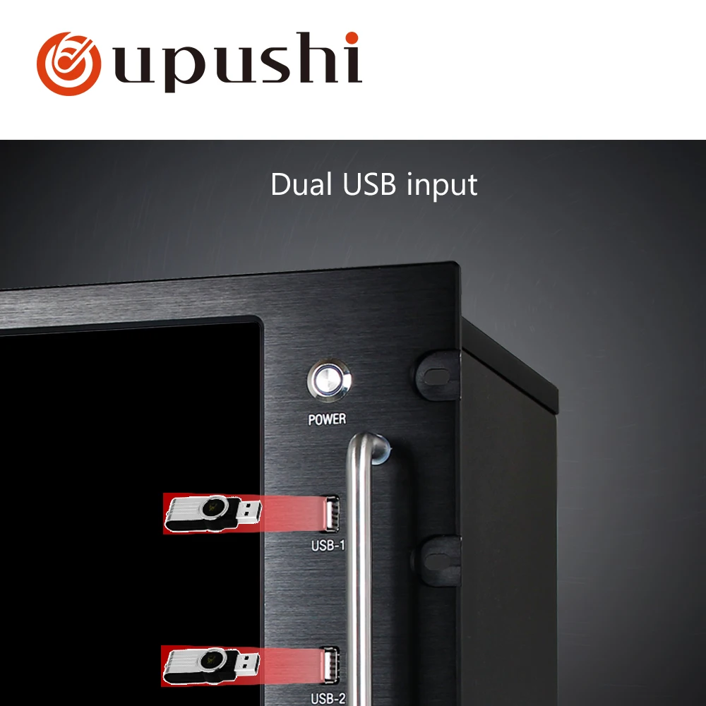 Oupushi ip 6800iv широковещательный IP хост сервер с сенсорным экраном Цифровая