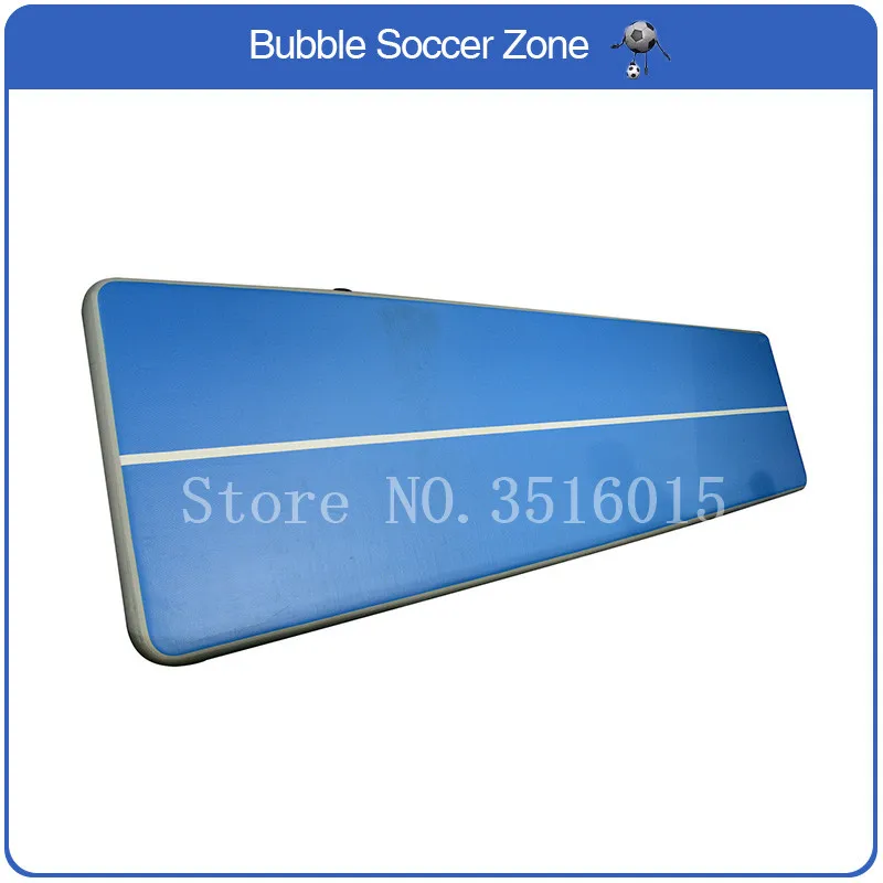 

Free Shipping 6x1x0.2m Gymnastics Inflatable Air Track Tumbling Mat Gym AirTrack Free A Pump