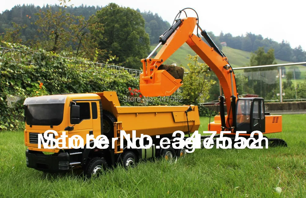 1/12 Scale RC Hydraulic Excavator(1/12 Earth Digger 4200XL Hydraulic Excavator)