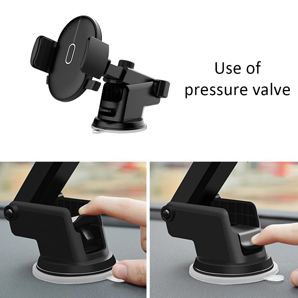 

Car Mobile Phone Bracket Expansion Rod Auto Dashboard Suction Smartphone Rack Easy Clip Mount Stand Smart-phone Support