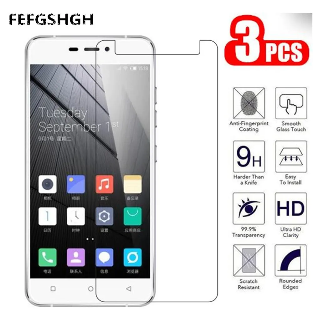 

2.5D 9H Tempered Glass For IUNI N1 Screen Protector Glass On The For IUNI N1 Protective Film Glass
