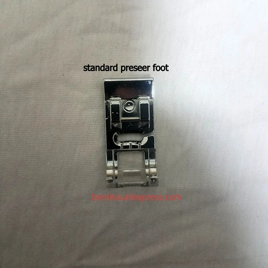 

standart presser foot feet FOR HOUSEHOLD SEWING MACHINE Brother, Singer, Janome New Home, Elina, Pacesetter, Elnita pfaff