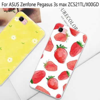 

2PCS For ASUS Zenfone Pegasus 3s max case cartoon soft phone cases For ASUS Zenfone Pegasus3s max case ZC521TL/X00GD cover shell