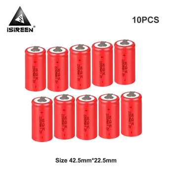 

Rechargeable Battery 2200mAh SC Ni-CD 1.2V Cells DIY Battery Packs Subc Ni CD Electric Fingerprint Locks Tools Accumulator