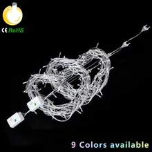 110V/220V 10M 100LED Waterproof holiday LED String lights for Christmas Festival Party Fairy Colorful Xmas String Lights