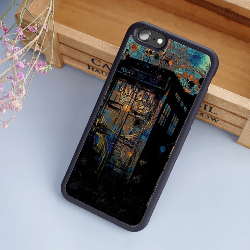 HOUSTMUST Доктор Кто каракули случае чехол для iPhone 5 5S SE 6 S 7 8 X XR XS max samsung galaxy S5 S6 S7 край S8
