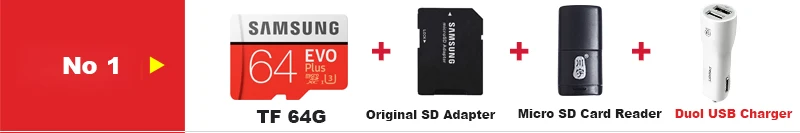 Samsung карты памяти 32 ГБ 64 ГБ Micro Sd карты Class10 Microsdhc карт sd Flash картао де Memoria sd kaart для смартфонов и Камера - Емкость: MC64G-SD-TF-CarUSB