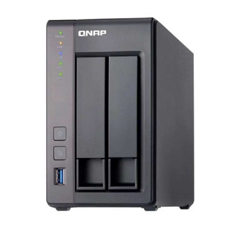 

QNAP TS-251+, HDD,SSD, Serial ATA,Serial ATA II,Serial ATA III, 2.5,3.5", 0, 1, JBOD, FAT32,HFS+,NTFS,ext3,ext4, 2 GHz
