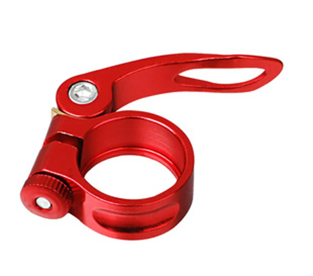 

Aluminum Alloy Seatpost Clamp Quick 31.8mm MTB Bike Cycling Saddle Seat Post Clamp Quick Release Spare Parts for Bicycles