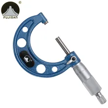Cheaper FUJISAN Outside Micrometer 25-50mm /0.01mm Carbide Standards Metric Micrometro Calipers Measuring Tool