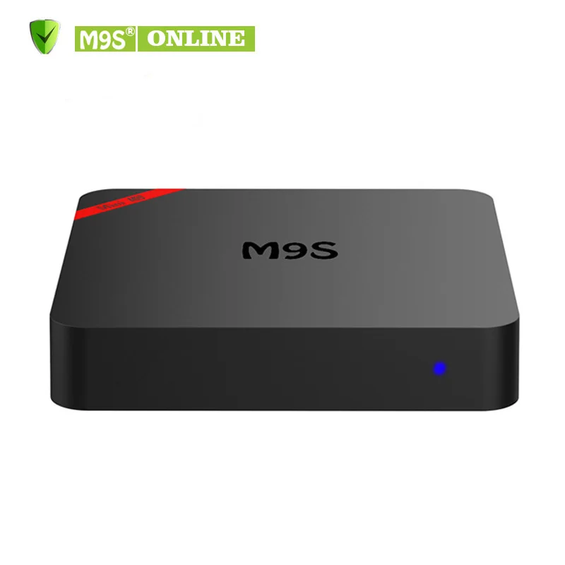 Мини M9S Android 7 1 ТВ приставка Amlogic S905W четырехъядерный 64 бит 2G 16GB 4K 1080P потоковое